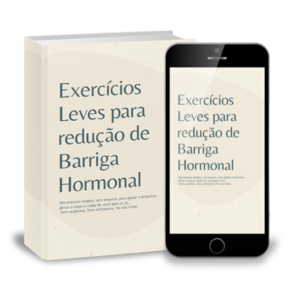 Capa do Bônus 2 - Exercícios Leves para Redução da Barriga Hormonal